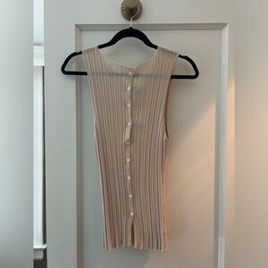 DISSH Gemma Knit Top in Stone